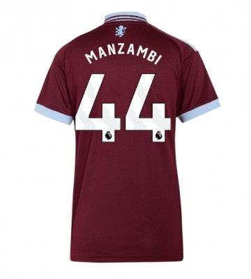 Aston Villa Johan Manzambi #44 Hjemmebanetrøje Dame 2026-27 Kortærmet